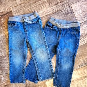 Bundle of 2 Boys jeans size 2T